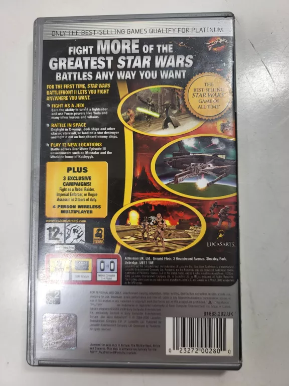 PSP STAR WARS BATTLEFRONT