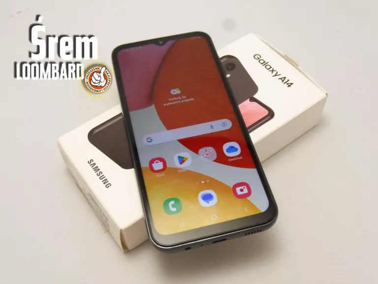 TELEFON SAMSUNG GALAXY A14 4GB/64GB, KARTONIK, DB STAN!