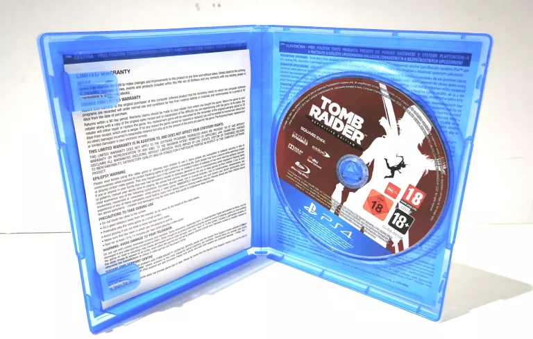 TOMB RIDER  DEFENITIVE EDITION PS4