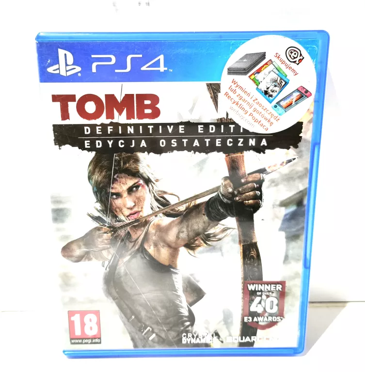 TOMB RIDER  DEFENITIVE EDITION PS4