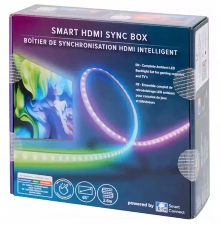 IINTELIGENTNA LISTWA LED HDMI SYNC BOX LSC SMART 2.6M  FABRYCZNIE ZAPAKOWA