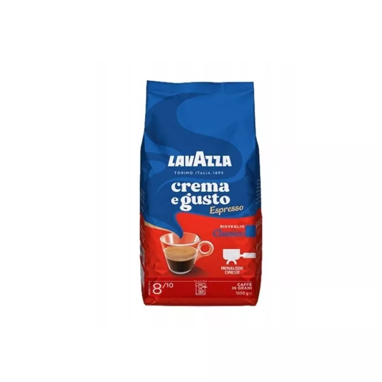 NA WŁOSKI RYNEK IT KAWA ZIARNISTA CREMA E GUSTO CLASSICO 1KG - LAVAZZA