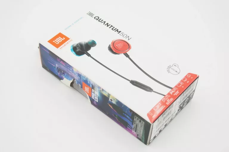 JAK NOWE! SŁUCHAWKI DOKANAŁOWE JBL QUANTUM 590N