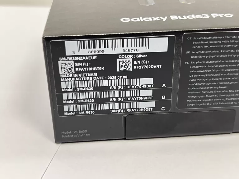 SŁUCHAWKI BT SAMSUNG GALAXY BUDS 3 PRO STAN BDB!