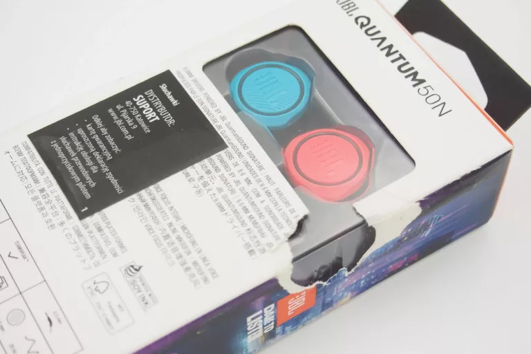 JAK NOWE! SŁUCHAWKI DOKANAŁOWE JBL QUANTUM 590N