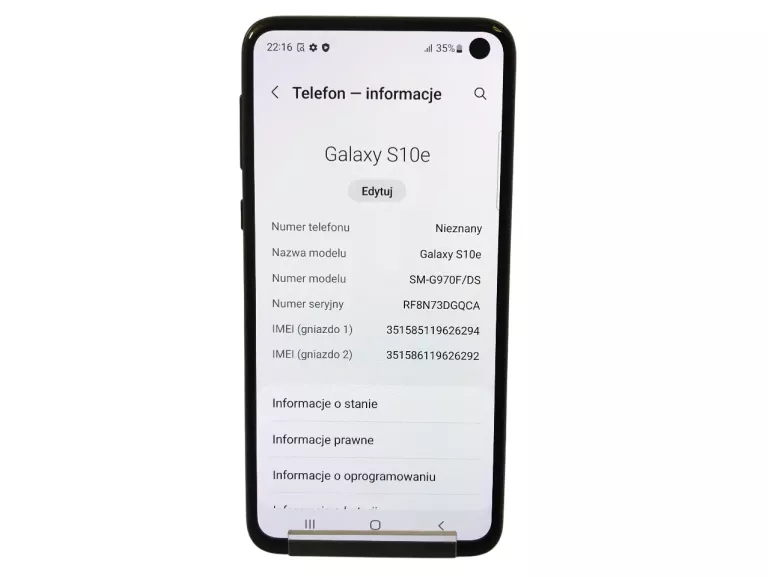 TELEFON SAMSUNG GALAXY S10E