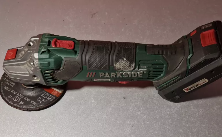 SZLIFIERKA PARKSIDE PWSA 20 LI F4 + AKU PARKSIDE PAPS 204 A1