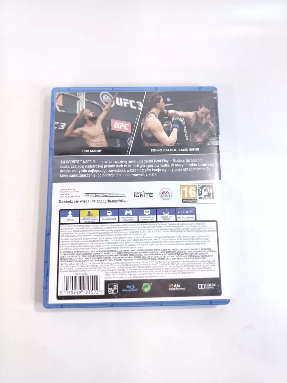 GRA NA PS4 UFC 3