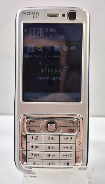 TELEFON NOKIA N73 RM-133 - BEZ SIMLOCKA - POLSKIE MENU - ŁADOWARKA - KARTA