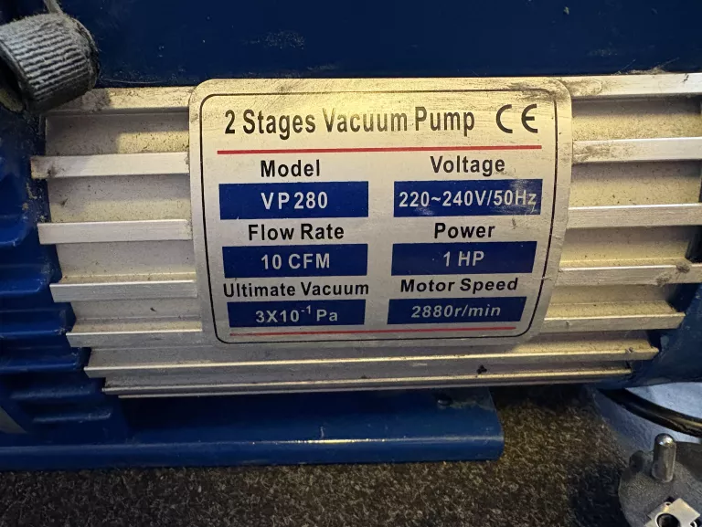 POMPA PRÓŻNIOWA VP280 VACUM
