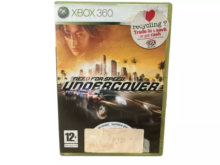 GRA XBOX 360 NFS UNDERCOVER