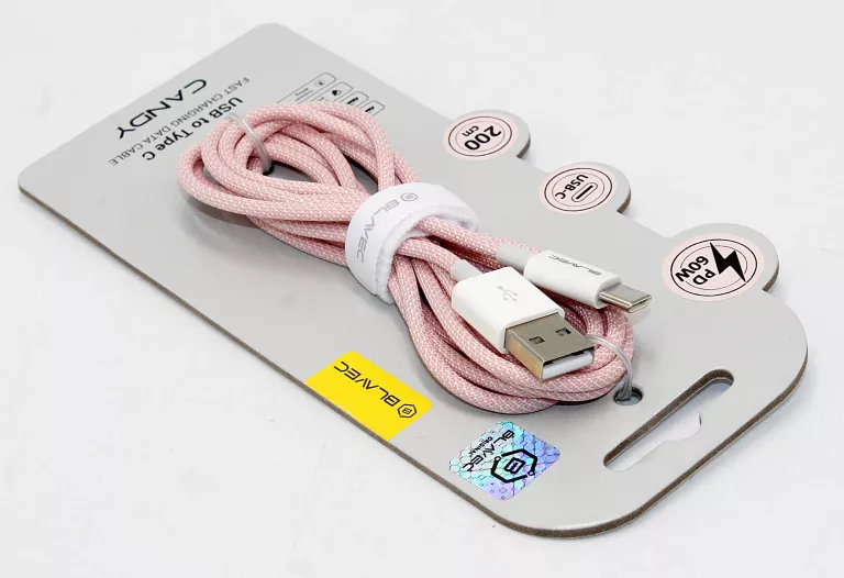 kabel-candy-oplot-usb-typ-c-pd-60w-3a-2-metry-blavec-rozowy-dlugosc-przewodu-200