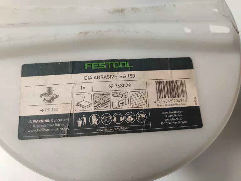GŁOWICA FESTOOL DIA ABRASIVE RG 150