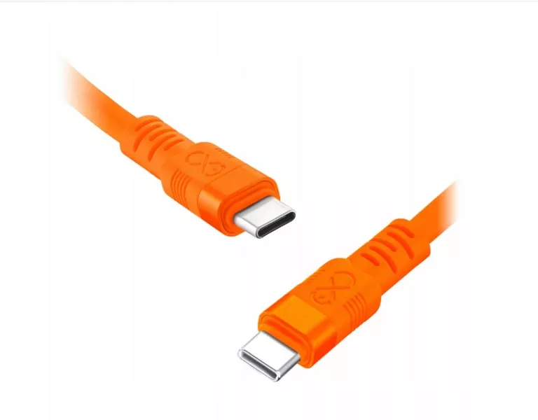 KABEL USB-C - USB-C EXC WHIPPY PRO, 2M, 100W, SZYBKIE ŁADOWANIE, KOLOR MIX
