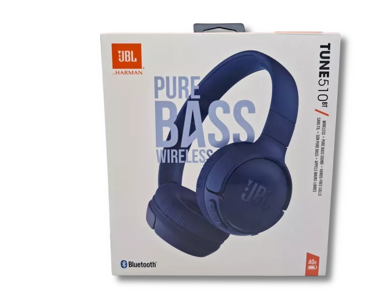 SŁUCHAWKI BEZPRZEWODOWE NAUSZNE JBL TUNE 510BT