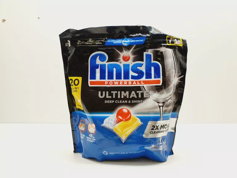 KAPSUŁKI DO ZMYWARKI FINISH 20 SZT ULTIMATE LEMON