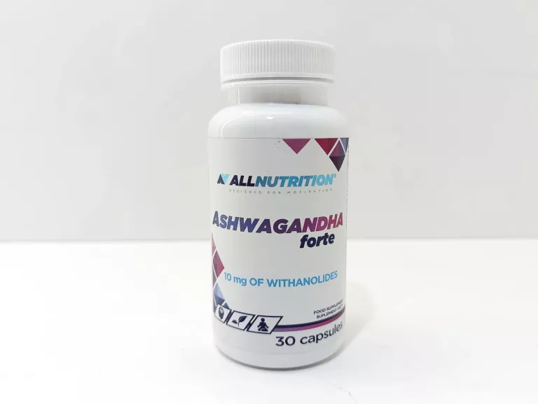 ALLNUTRITION ASHWAGANDHA + WITANOLIDY 10MG 30 KAPSUŁEK