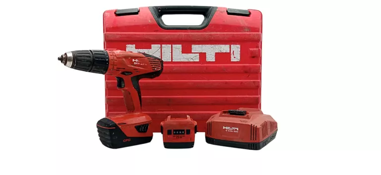 WKRĘTARKA HILTI SFH 22-A 21,6V + AKU 3.3 AH + 5.2 AH + ŁADOWARKA + WALIZKA