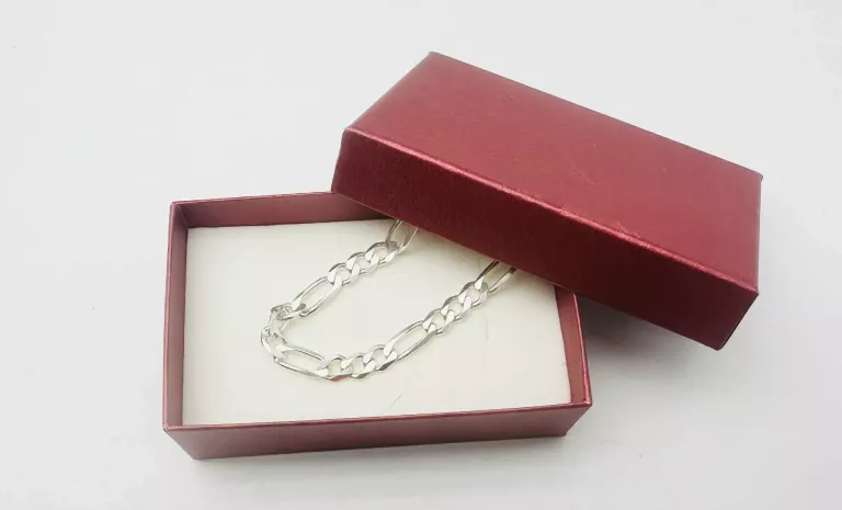 DELIKATNA MĘSKA BRANSOLETKA W.7,46G PR.925 DŁ.22CM