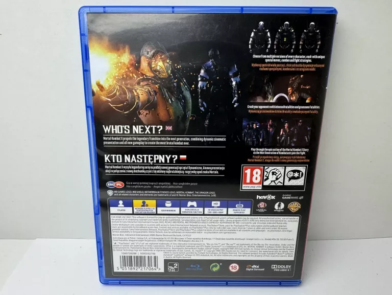 GRA PS4 MORTAL KOMBAT X