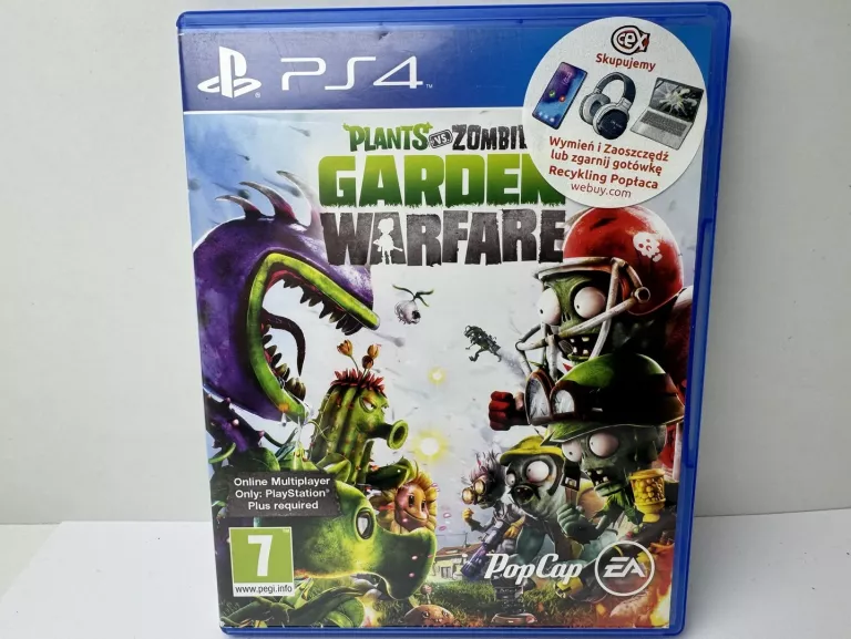 GRA PS4 PLANTS VS ZOMBIES GARDEN WARFARE