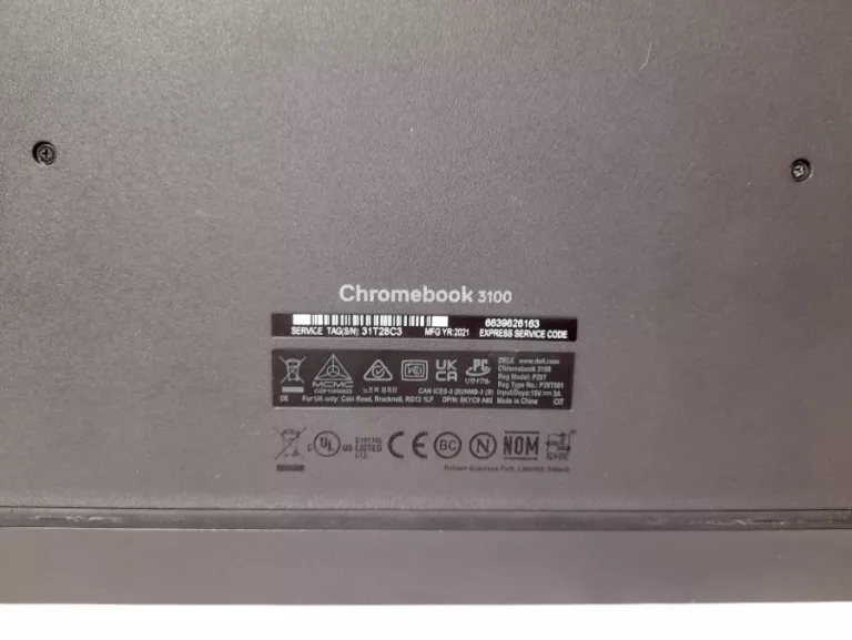 LAPTOP DELL CHROMEBOOK 3100 + ŁADOWARKA