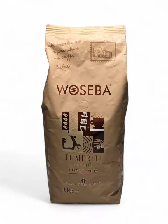 KAWA ZIARNISTA WOSEBA TI MERITI UN CAFFE CREMA E AROMA 1 KG