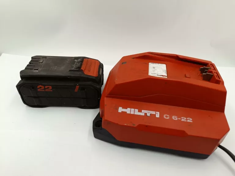 SZLIFIERKA AKUMULATOROWA HILTI AG 5D-22 + AKUMULATOR + ŁADOWARKA