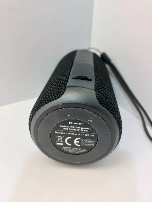 GŁOŚNIK BLUETOOTH TRACER SPLASH L 10W CZARNY