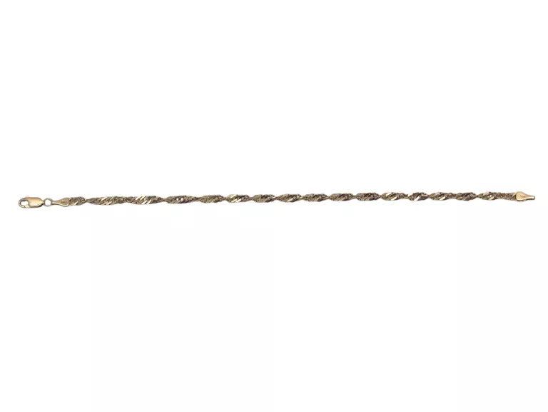 ZŁOTA BRANSOLETKA PR. 585 5,73G DŁ. 22CM