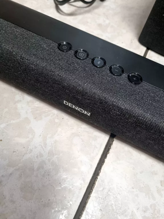 SOUNDBAR DENON DHT-S416 BEZPRZEWODOWY SUBWOOFER BLUETOOTH HDMI ARC CZARNY