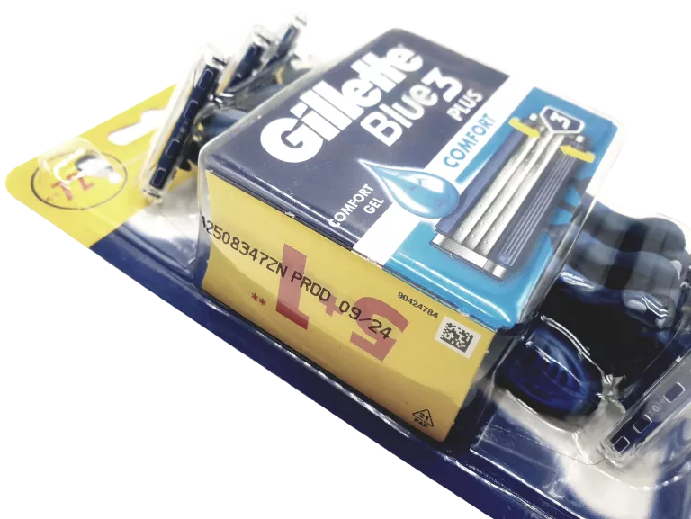 GILLETTE BLUE3 PLUS COMFORT MASZYNKI JEDNORAZOWE DLA MĘŻCZYZN 6 SZT.