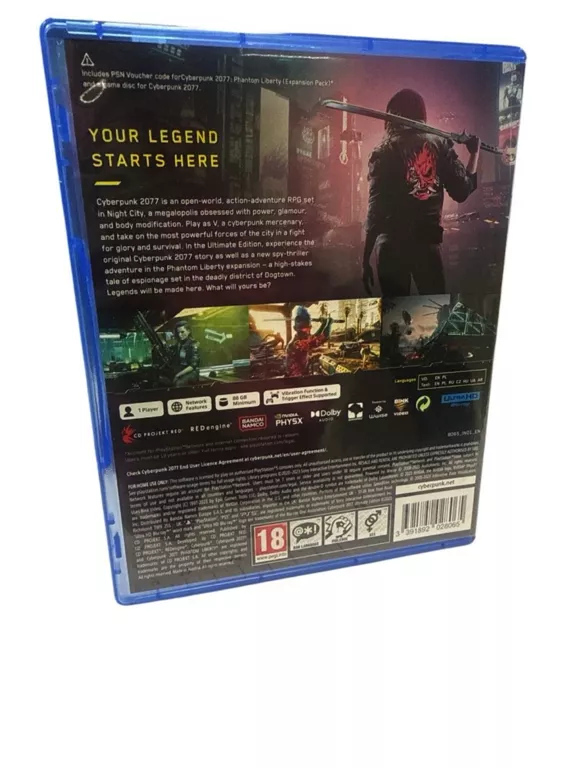 GRA NA PS5 CYBERPUNK 2077: ULTIMATE EDITION