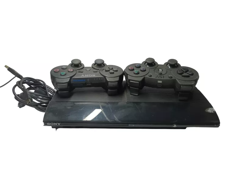 KONSOLA SONY PLAYSTATION 3 + 2 PADY