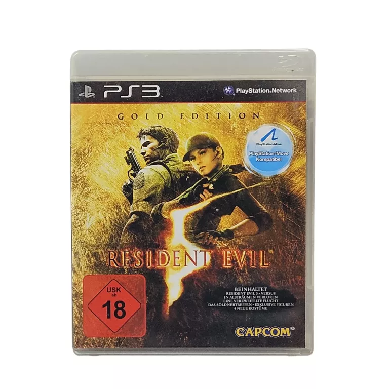 GRA PS3 RESIDENT EVIL 5 GOLD EDITION