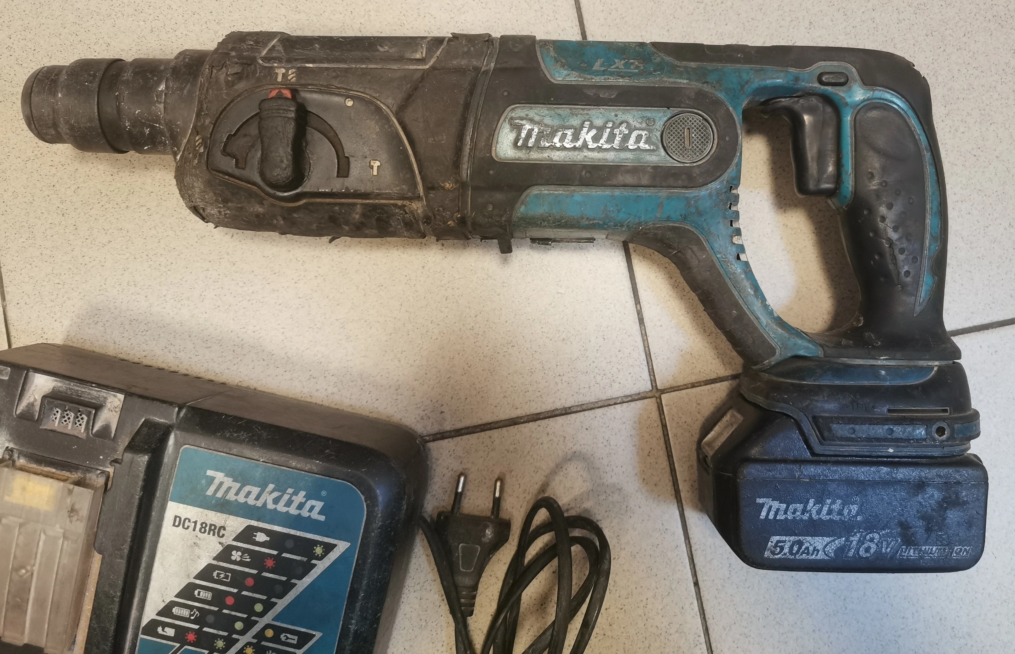 mlotowiertarka-makita-dhr241-ladowarka-1-akum-struga-2-lodz-nowa