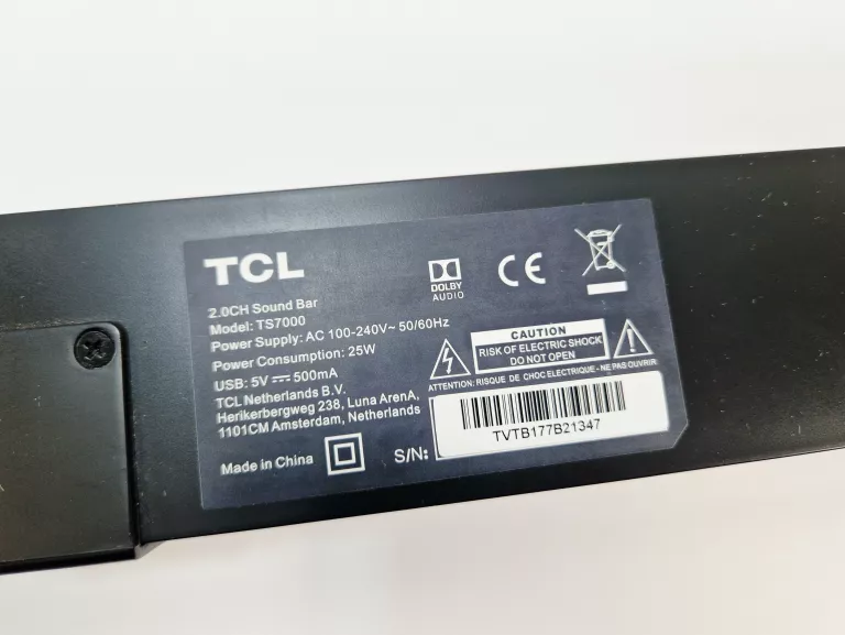 SOUNDBAR TCL TS7000 | 2.0 | + PILOT