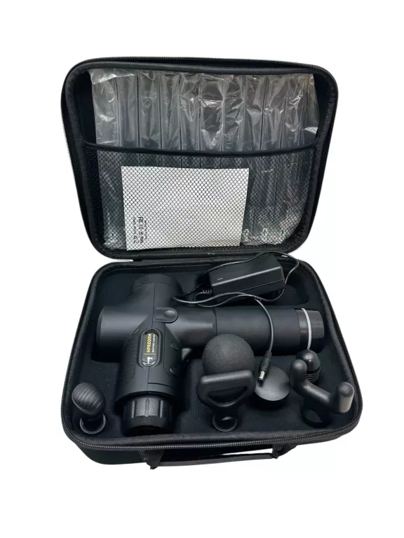 PISTOLET DO MASAŻU HPREGEN PRO BS-24V-2500MAH ZESTAW