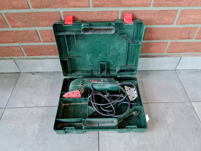 SZLIFIERKA BOSCH PDA 240 E WALIZKA