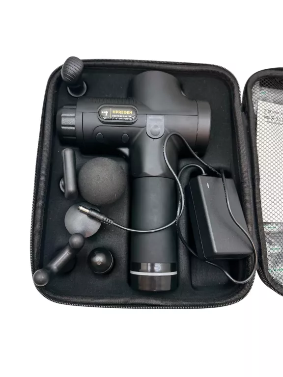 PISTOLET DO MASAŻU HPREGEN PRO BS-24V-2500MAH ZESTAW