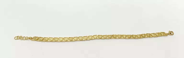 ZŁOTA BRANSOLETKA TRÓJKĄRTY 5,66G 585