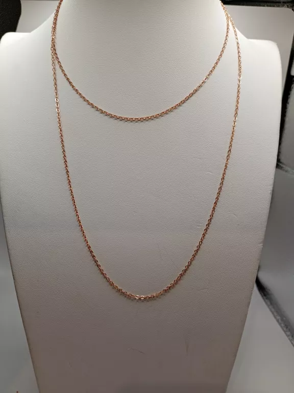 DŁUGI ZŁOTY ŁAŃCUSZEK PR.585 71CM