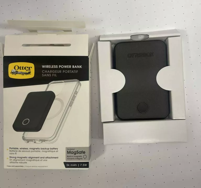 OTTERBOX WIRELESS POWERBANK -MAGSAFE 5K MAH (7.5W) USB-C BLACK