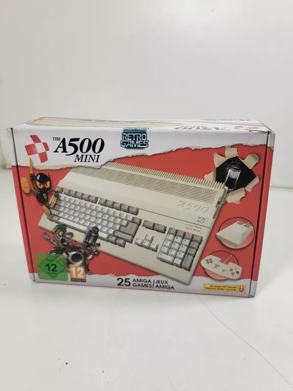 KONSOLA RETRO GAMES THE A500 MINI AMIIGA+ PUD