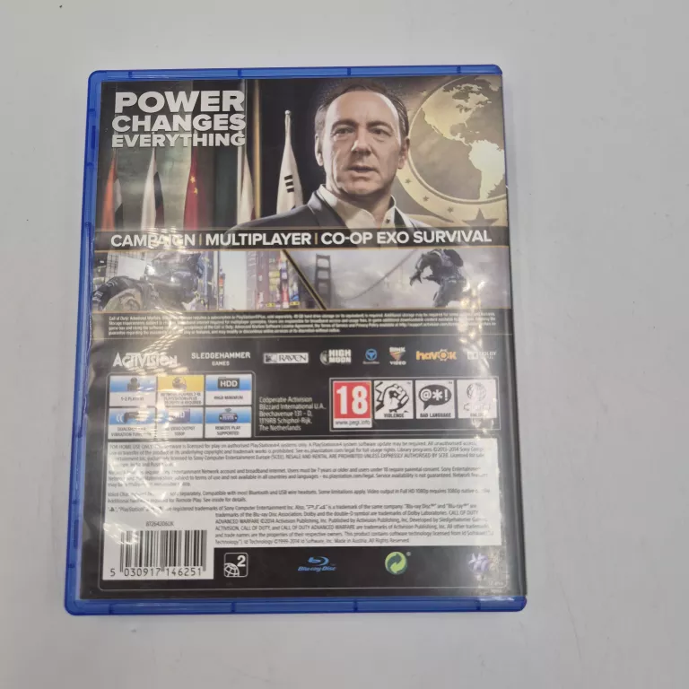 PS4 COD ADVANCED WARFARE