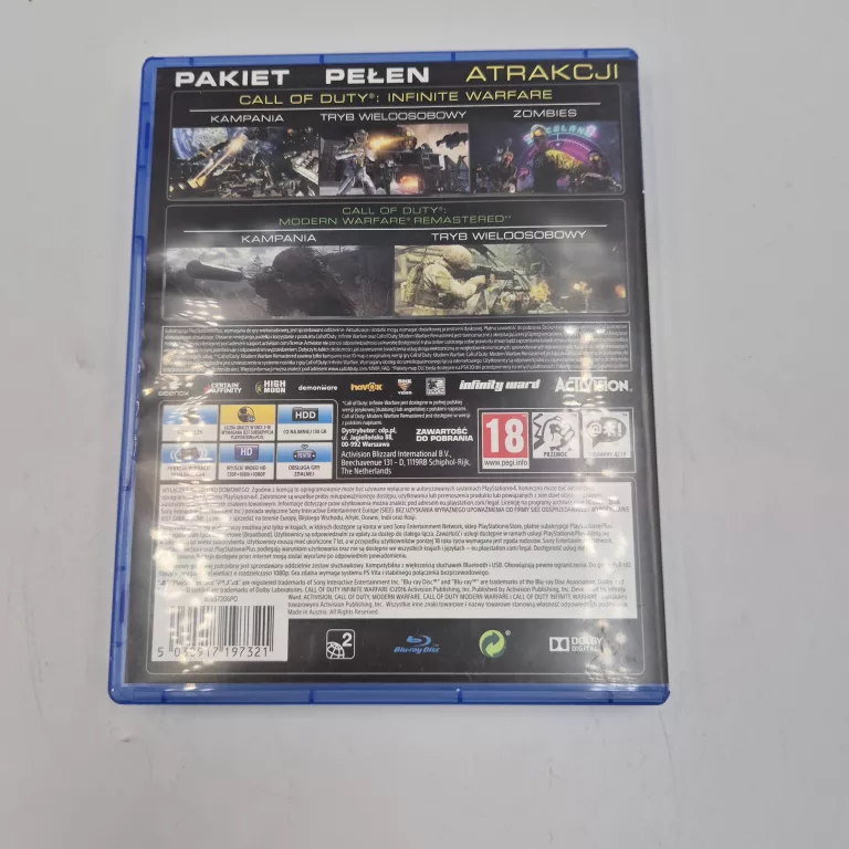 PS4 COD INFINITE WARFARE LEGACY EDITION