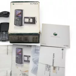 TELEFON KOMÓRKOWY SONY ERICSSON K750I KOMPLET RARYTAS