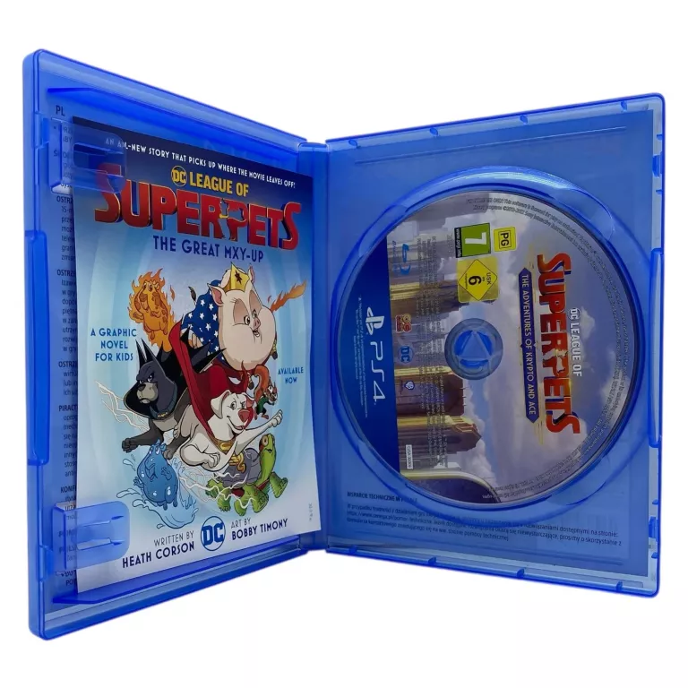 GRA PS4 DC LIGA SUPERPETS: PRZYGODY KRYPTO I ASA