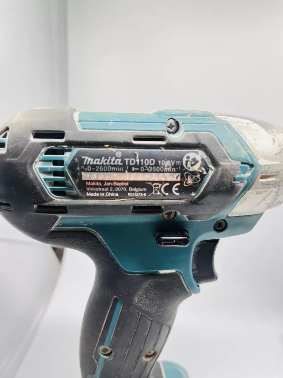 ZESTAW NARZĘDZI MAKITA DF333D + TD110D WALIZKA + ŁADOWARKA