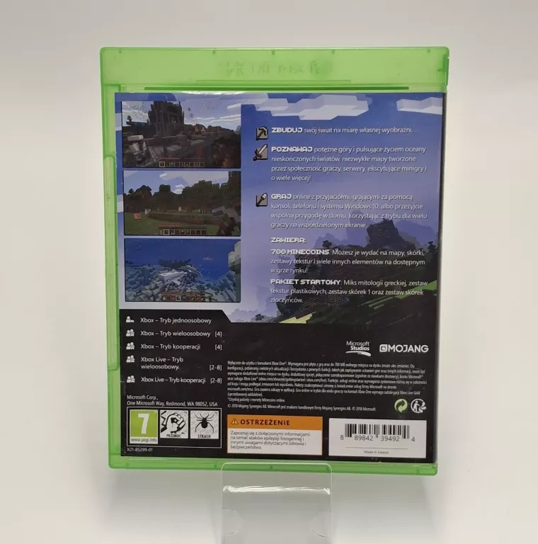 GRA XBOX ONE MINECRAFT XBOX ONE